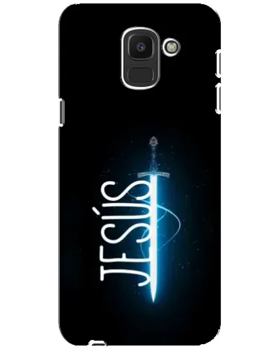 Чохол для Samsung Galaxy J6 2018 (J600F) з картинкою «Меч Духа Jesus» Чохол для Samsung Galaxy J6 2018 (J600F) з картинкою «Меч Духа Jesus»