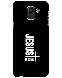 Чохол для Samsung Galaxy J6 2018 (J600F) з картинкою «Вертикаль віри Jesus»