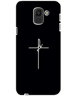 Чехол для Samsung Galaxy J6 2018 (J600F) с картинкой «Тонкий крест»