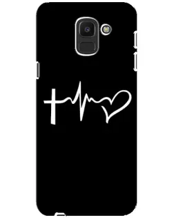 Чехол для Samsung Galaxy J6 2018 (J600F) с картинкой «Пульс веры»