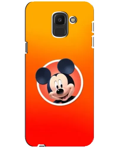 Чехол для Samsung Galaxy J6 2018 (J600F) с картинкой «Mickey в круге»