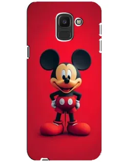 Чехол для Samsung Galaxy J6 2018 (J600F) с картинкой «Mickey в полный рост»