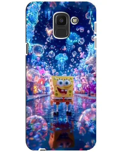 Чохол для Samsung Galaxy J6 2018 (J600F) з картинкою «Неоновий океан» Чохол для Samsung Galaxy J6 2018 (J600F) з картинкою «Неоновий океан»