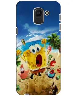 Чохол для Samsung Galaxy J6 2018 (J600F) з картинкою «Розваги на пляжі»