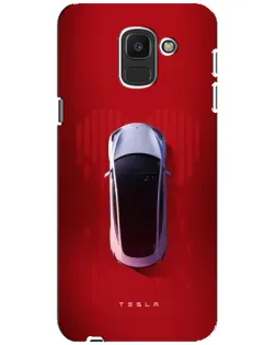 Чохол для Samsung Galaxy J6 2018 (J600F) з картинкою «Tesla Top View» Чохол для Samsung Galaxy J6 2018 (J600F) з картинкою «Tesla Top View»