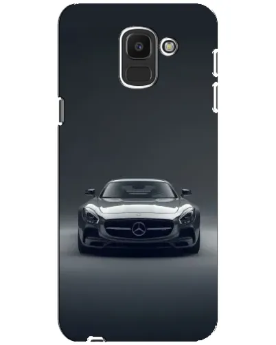Чохол для Samsung Galaxy J6 2018 (J600F) з картинкою «Mercedes на чорному» Чохол для Samsung Galaxy J6 2018 (J600F) з картинкою «Mercedes на чорному»