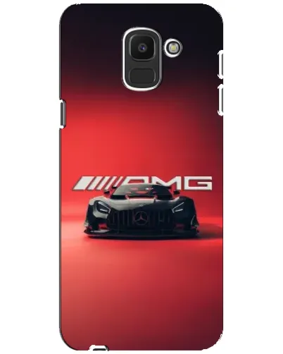 Чохол для Samsung Galaxy J6 2018 (J600F) з картинкою «Mercedes AMG — червона лінія»