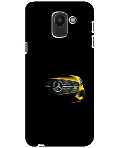 Чохол для Samsung Galaxy J6 2018 (J600F) з картинкою «Mercedes — ретро стиль»