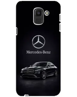 Чохол для Samsung Galaxy J6 2018 (J600F) з картинкою «Mercedes — решітка радіатора»