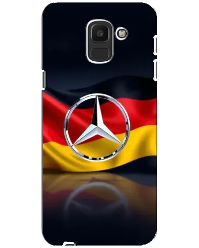 Чохол для Samsung Galaxy J6 2018 (J600F) з картинкою «Mercedes — прапор Німеччини»