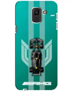Чохол для Samsung Galaxy J6 2018 (J600F) з картинкою «Mercedes AMG Petronas»