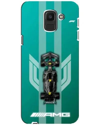 Чохол для Samsung Galaxy J6 2018 (J600F) з картинкою «Mercedes AMG Petronas»
