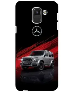 Чохол для Samsung Galaxy J6 2018 (J600F) з картинкою «Mercedes G-Class червоний»