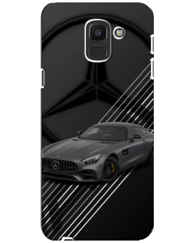 Чохол для Samsung Galaxy J6 2018 (J600F) з картинкою «Mercedes AMG — графіка»