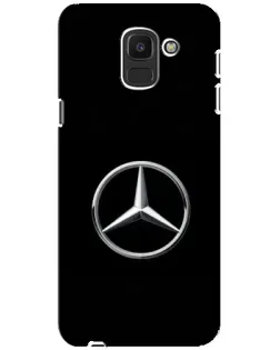 Чохол для Samsung Galaxy J6 2018 (J600F) з картинкою «Mercedes класичний лого»