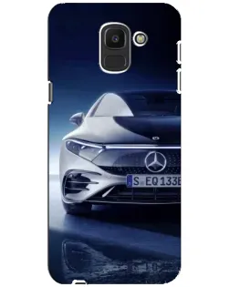 Чохол для Samsung Galaxy J6 2018 (J600F) з картинкою «Mercedes EQ — майбутнє»