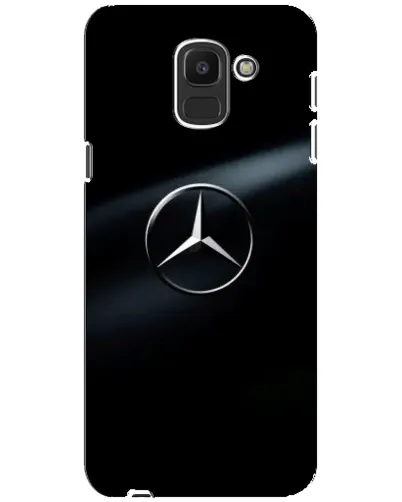 Чохол для Samsung Galaxy J6 2018 (J600F) з картинкою «Mercedes на металі»