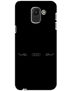 Чохол для Samsung Galaxy J6 2018 (J600F) з картинкою «Audi — світловий підпис» Чохол для Samsung Galaxy J6 2018 (J600F) з картинкою «Audi — світловий підпис»