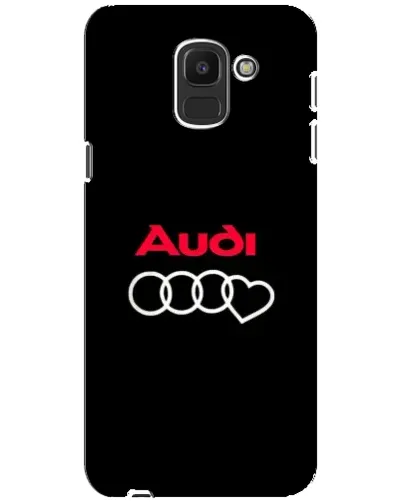 Чохол для Samsung Galaxy J6 2018 (J600F) з картинкою «Логотип Audi Heart» Чохол для Samsung Galaxy J6 2018 (J600F) з картинкою «Логотип Audi Heart»