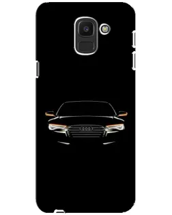 Чохол для Samsung Galaxy J6 2018 (J600F) з картинкою «Audi — нічний контур»