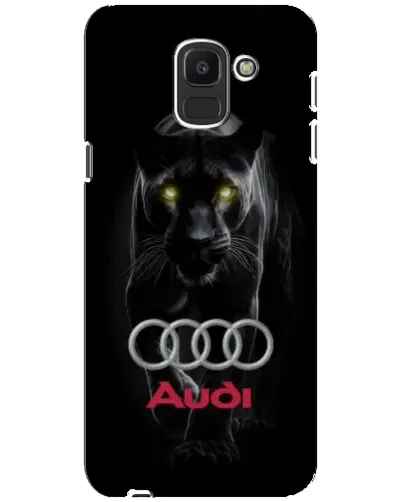Чохол для Samsung Galaxy J6 2018 (J600F) з картинкою «Пантера та Audi» Чохол для Samsung Galaxy J6 2018 (J600F) з картинкою «Пантера та Audi»
