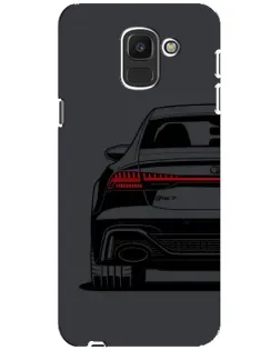 Чохол для Samsung Galaxy J6 2018 (J600F) з картинкою «Задня частина Audi — арт»