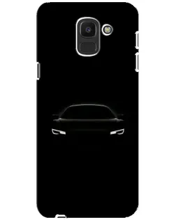 Чохол для Samsung Galaxy J6 2018 (J600F) з картинкою «Погляд Audi у темряві»