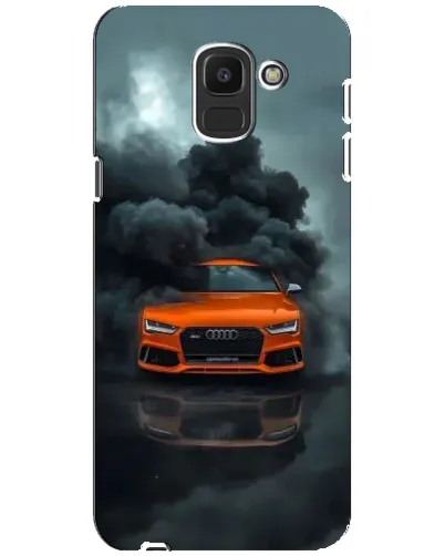 Чохол для Samsung Galaxy J6 2018 (J600F) з картинкою «Audi у хмарах диму» Чохол для Samsung Galaxy J6 2018 (J600F) з картинкою «Audi у хмарах диму»