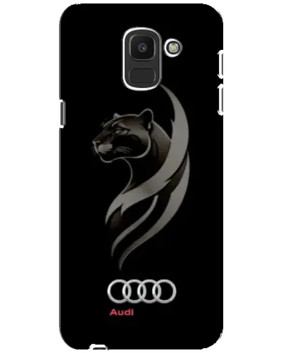 Чохол для Samsung Galaxy J6 2018 (J600F) з картинкою «Графіка — пантера та Audi» Чохол для Samsung Galaxy J6 2018 (J600F) з картинкою «Графіка — пантера та Audi»