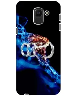 Чохол для Samsung Galaxy J6 2018 (J600F) з картинкою «Енергія лого Audi»