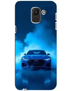 Чохол для Samsung Galaxy J6 2018 (J600F) з картинкою «Audi — блакитна енергія»