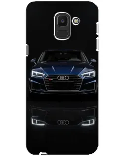 Чохол для Samsung Galaxy J6 2018 (J600F) з картинкою «Audi — нічне відображення»