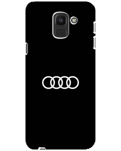 Чохол для Samsung Galaxy J6 2018 (J600F) з картинкою «Audi White Logo» Чохол для Samsung Galaxy J6 2018 (J600F) з картинкою «Audi White Logo»