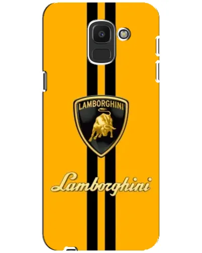Чехол для Samsung Galaxy J6 2018 (J600F) с картинкой «Lamborghini Stripe желтый» Чехол для Samsung Galaxy J6 2018 (J600F) с картинкой «Lamborghini Stripe желтый»
