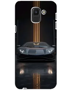 Чохол для Samsung Galaxy J6 2018 (J600F) з картинкою «Lamborghini золоті лінії» Чохол для Samsung Galaxy J6 2018 (J600F) з картинкою «Lamborghini золоті лінії»