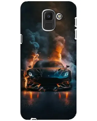 Чехол для Samsung Galaxy J6 2018 (J600F) с картинкой «Lamborghini дымная эстетика» Чехол для Samsung Galaxy J6 2018 (J600F) с картинкой «Lamborghini дымная эстетика»