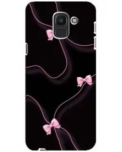 Чохол для Samsung Galaxy J6 2018 (J600F) з картинкою «Рожеві стрічки»