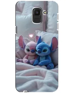 Чохол для Samsung Galaxy J6 2018 (J600F) з картинкою «Плюшеві Стіч Ангел» Чохол для Samsung Galaxy J6 2018 (J600F) з картинкою «Плюшеві Стіч Ангел»