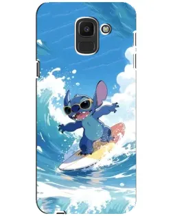 Чохол для Samsung Galaxy J6 2018 (J600F) з картинкою «Стіч на хвилі» Чохол для Samsung Galaxy J6 2018 (J600F) з картинкою «Стіч на хвилі»