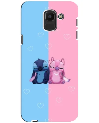 Чохол для Samsung Galaxy J6 2018 (J600F) з картинкою «Stitch та Angel Love» Чохол для Samsung Galaxy J6 2018 (J600F) з картинкою «Stitch та Angel Love»