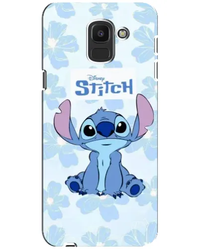 Чохол для Samsung Galaxy J6 2018 (J600F) з картинкою «Stitch серед квітів» Чохол для Samsung Galaxy J6 2018 (J600F) з картинкою «Stitch серед квітів»