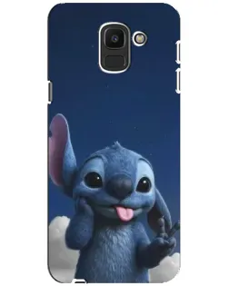 Чохол для Samsung Galaxy J6 2018 (J600F) з картинкою «Стіч у хмарах» Чохол для Samsung Galaxy J6 2018 (J600F) з картинкою «Стіч у хмарах»