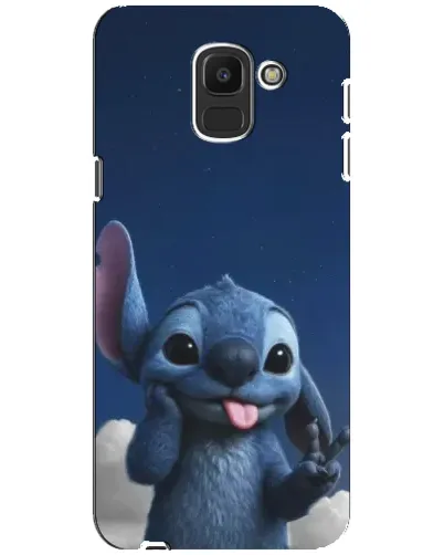 Чохол для Samsung Galaxy J6 2018 (J600F) з картинкою «Стіч у хмарах»