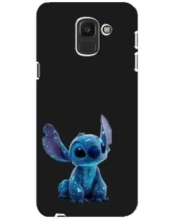Чохол для Samsung Galaxy J6 2018 (J600F) з картинкою «Стіч на чорному» Чохол для Samsung Galaxy J6 2018 (J600F) з картинкою «Стіч на чорному»