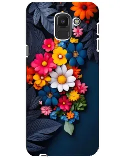 Чохол для Samsung Galaxy J6 2018 (J600F) з картинкою «Квіткова феєрія» Чохол для Samsung Galaxy J6 2018 (J600F) з картинкою «Квіткова феєрія»