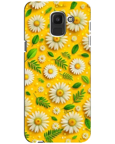 Чохол для Samsung Galaxy J6 2018 (J600F) з картинкою «Ромашкове сонце» Чохол для Samsung Galaxy J6 2018 (J600F) з картинкою «Ромашкове сонце»