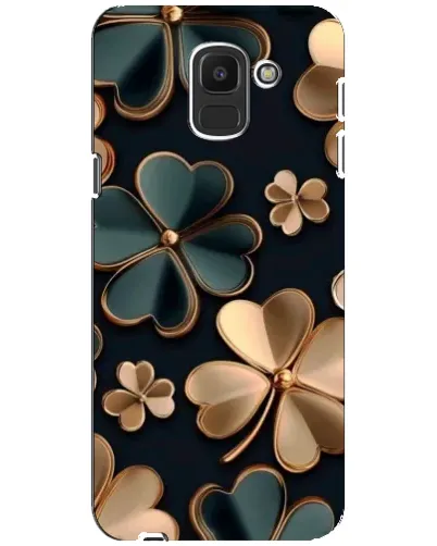 Чохол для Samsung Galaxy J6 2018 (J600F) з картинкою «Конюшина в золоті» Чохол для Samsung Galaxy J6 2018 (J600F) з картинкою «Конюшина в золоті»