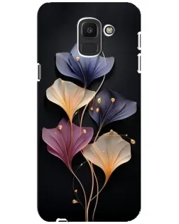 Чохол для Samsung Galaxy J6 2018 (J600F) з картинкою «Лілові квіти грації» Чохол для Samsung Galaxy J6 2018 (J600F) з картинкою «Лілові квіти грації»