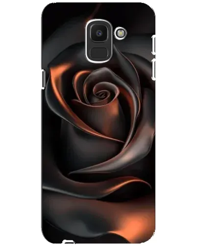 Чохол для Samsung Galaxy J6 2018 (J600F) з картинкою «Шовкова чорна троянда» Чохол для Samsung Galaxy J6 2018 (J600F) з картинкою «Шовкова чорна троянда»