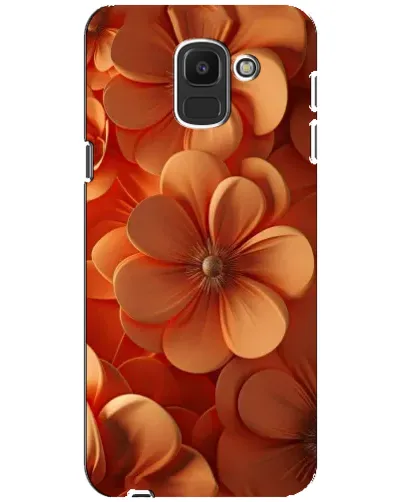 Чохол для Samsung Galaxy J6 2018 (J600F) з картинкою «Помаранчева макро квітка» Чохол для Samsung Galaxy J6 2018 (J600F) з картинкою «Помаранчева макро квітка»